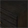 Allora Mid-Century 2 Drawer Nightstand in Brown