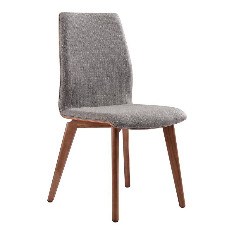 Allora 5-Piece Modern Wood Dining Set w/ Veneer Top in Walnut