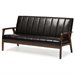 Brown and Walnut