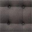 Allora 2 Piece Tufted Wingback Sofa Set in Gray