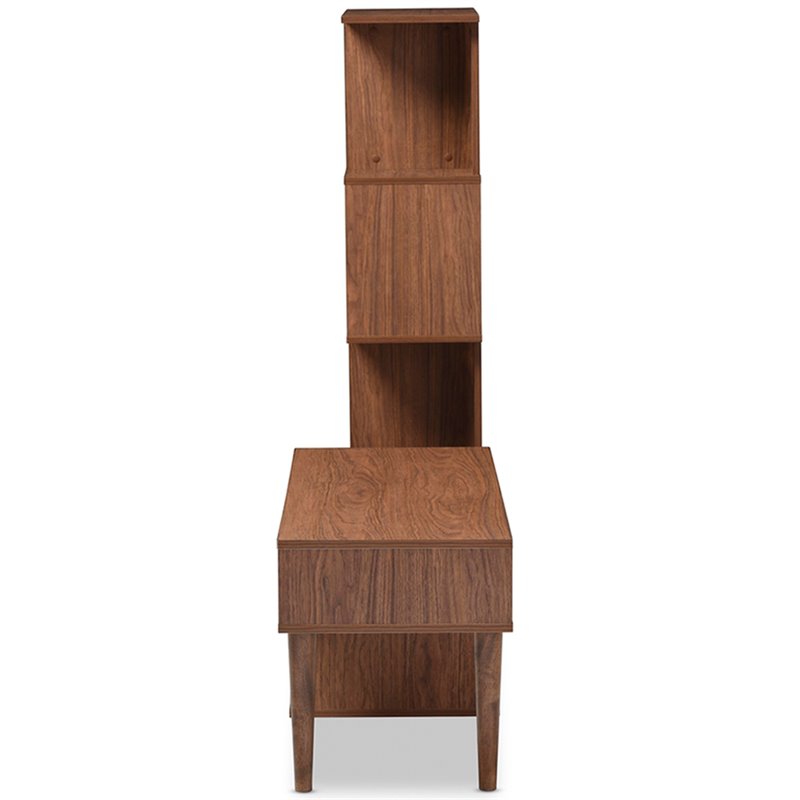 Allora Entertainment Center in Dark Walnut
