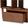 Allora Entertainment Center in Dark Walnut