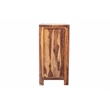 Allora Mid-Century Modern 2 Drawer 2 Door Sideboard in Natural Brown