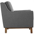 Allora Fabric Loveseat in Gray
