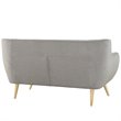 Allora 2 Piece Living Room Set in Light Gray