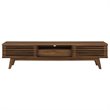 Allora Particleboard Walnut TV Stand Rectangular 70