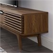 Allora Particleboard Walnut TV Stand Rectangular 70