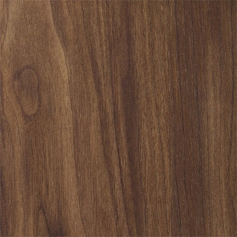 Modway Particleboard Walnut Nightstand Rectangular Smooth Wood Grain Laminate 21.5