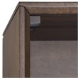 Allora 4 Shelf Wooden Bookcase in Walnut