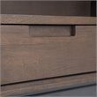 Allora 4 Shelf Wooden Bookcase in Walnut