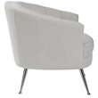 Allora Mid-Century Accent Chair in Light Tan