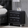 Allora Nightstand in Black