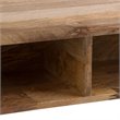 Allora Rectangle Wood Lift Top Coffee Table in Natural/Black