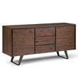 Allora Buffet in Distressed Charcoal Brown
