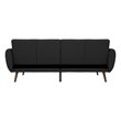 Allora Sleeper Sofa in Dark Gray