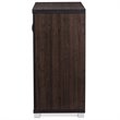 Allora Cabinet in Dark Brown