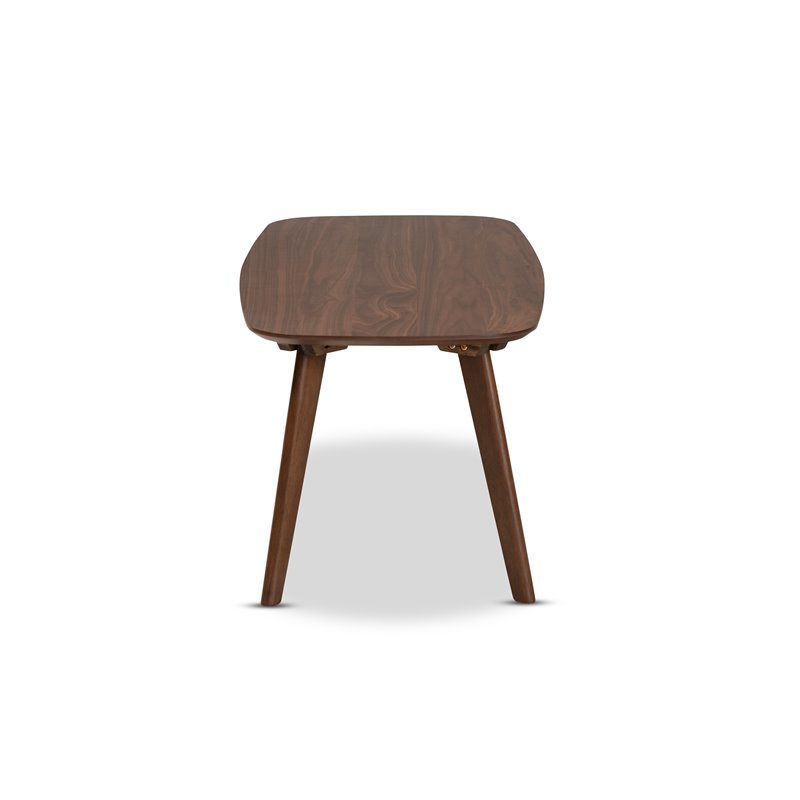 Allora Contemporary Brown Finished Coffee Table