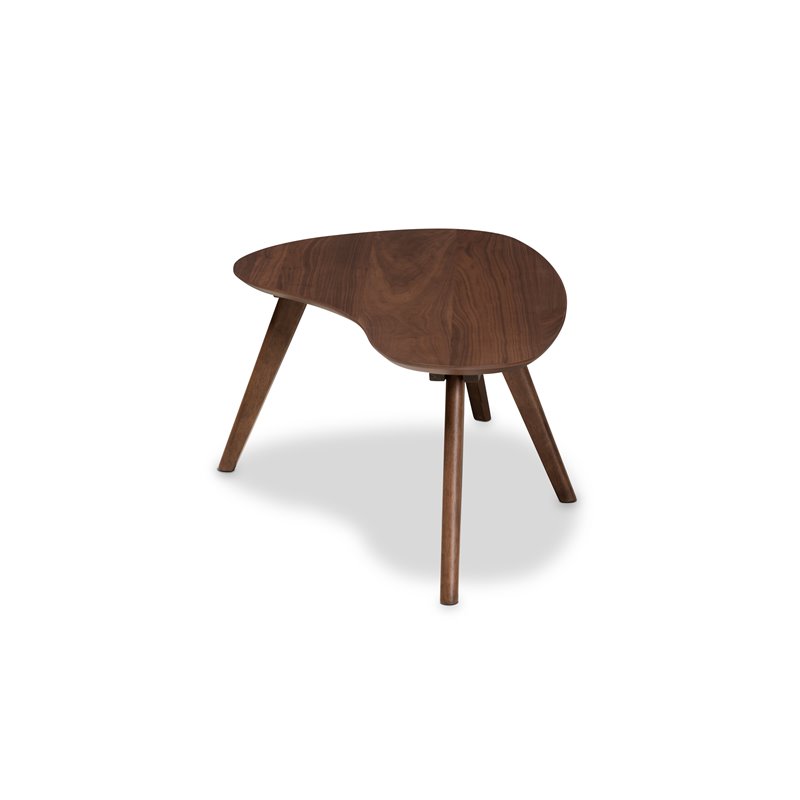 Allora Contemporary Brown Finished Coffee Table