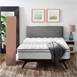 Allora Polyester White Queen Innerspring Mattress Quilted Tight-Top 13.50