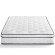 Allora Polyester White Twin Mattress Rectangular Tight-Top 8