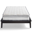Allora Polyester White Twin Mattress Rectangular Tight-Top 8