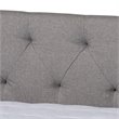 Allora Full Size Light Grey Upholstered Daybed with Trundle