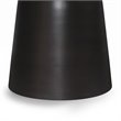 NewTitle: Allora Iron Antique Copper End Table Sculptural 18.1