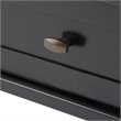 Allora Hand Crafted Shaker End Table in Rich Black