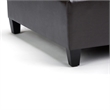 Allora Storage Coffee Table Ottoman in Tanners Brown