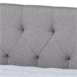 Allora Modern Fabric/MDF Wood/Engineered Wood Full Size Daybed in Gray