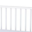 Allora Traditional White Wood Twin Size Spindle Daybed