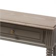 Allora Contemporary 1 Drawer Console Table in Weathered Brown