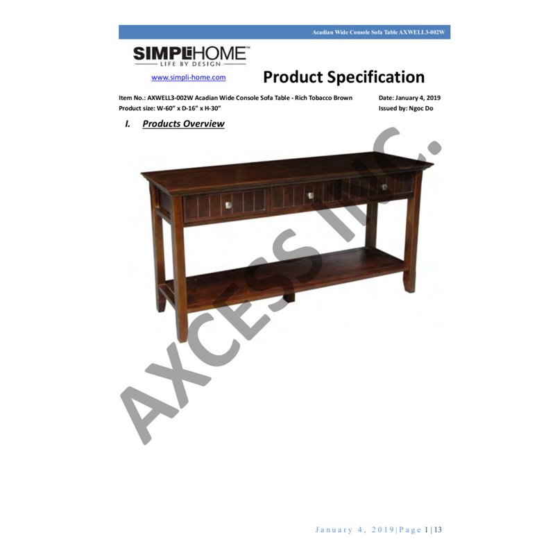 Allora Wood 60