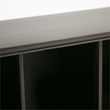 Allora Solid Wood Console Table with 8 Cube Storage Hickory Brown