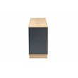 Allora Contemporary Multicolor 2-Door Wood Dining Room Sideboard