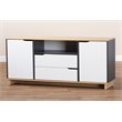 Allora Contemporary Multicolor 2-Door Wood Dining Room Sideboard