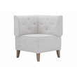 Allora Fabric Light Gray Corner Nook Bench Rectangular Seats 5 73.37