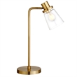 Allora Modern Metal Table Lamp in Brass Finish