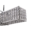 Bromi Design Halo 5 Light Modern Metal Pendant in Chrome