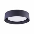 Bromi Design Lynch Metal Flush Mount Ceiling Light in Black