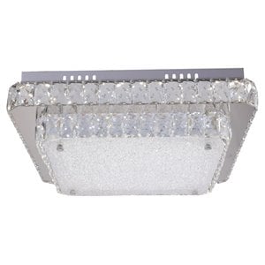 Bromi Design Brilliant Stainless Steel RD-S Flush Mount in Chrome