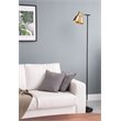 Bromi Design Bryant Metal Floor Lamp in Brass