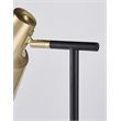 Bromi Design Bryant Metal Floor Lamp in Brass