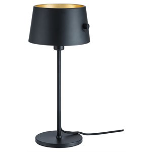 Bromi Design Trinity Metal Desk Lamp in Black