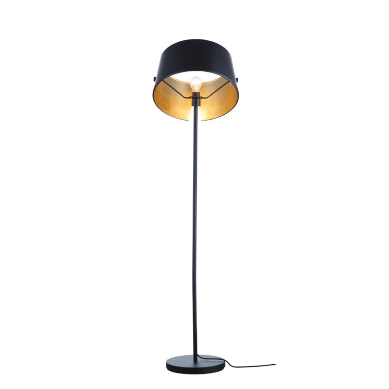 Bromi Design Trinity Metal Floor Lamp in Black
