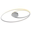 Bromi Design Velocity Metal LED Ceiling Fixture in White