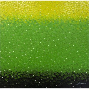 Bromi Design Tides Hand Painted Canvas Wall Art