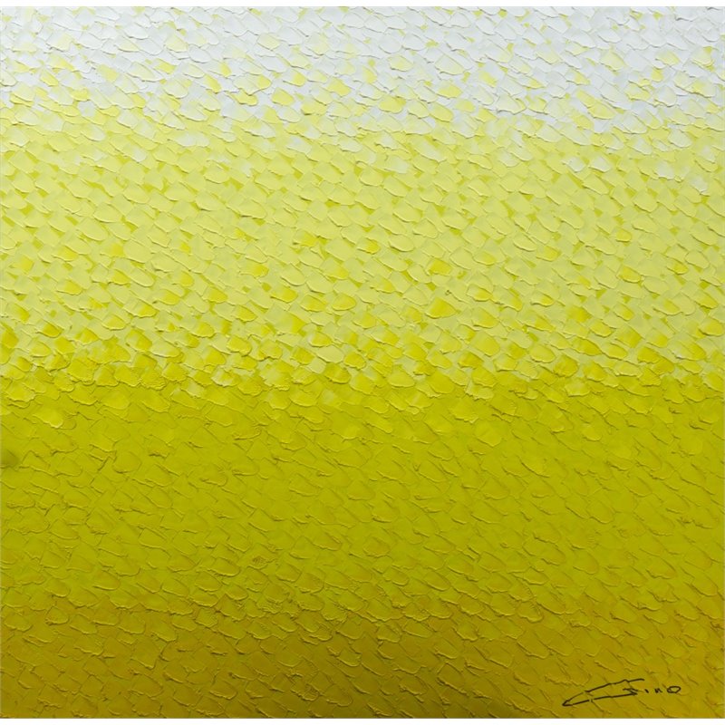 Bromi Design Sun Rays 2 Hand Painted Canvas Wall Art