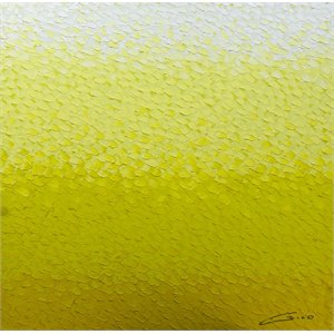 Bromi Design Sun Rays 2 Hand Painted Canvas Wall Art