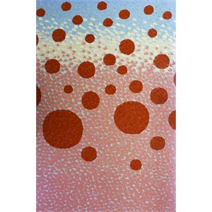 Bromi Design Drops 4 Hand Painted Canvas Wall Art